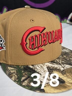 New Era 7 3/8 - Two Tone RealTree El Paso Chihuahuas
